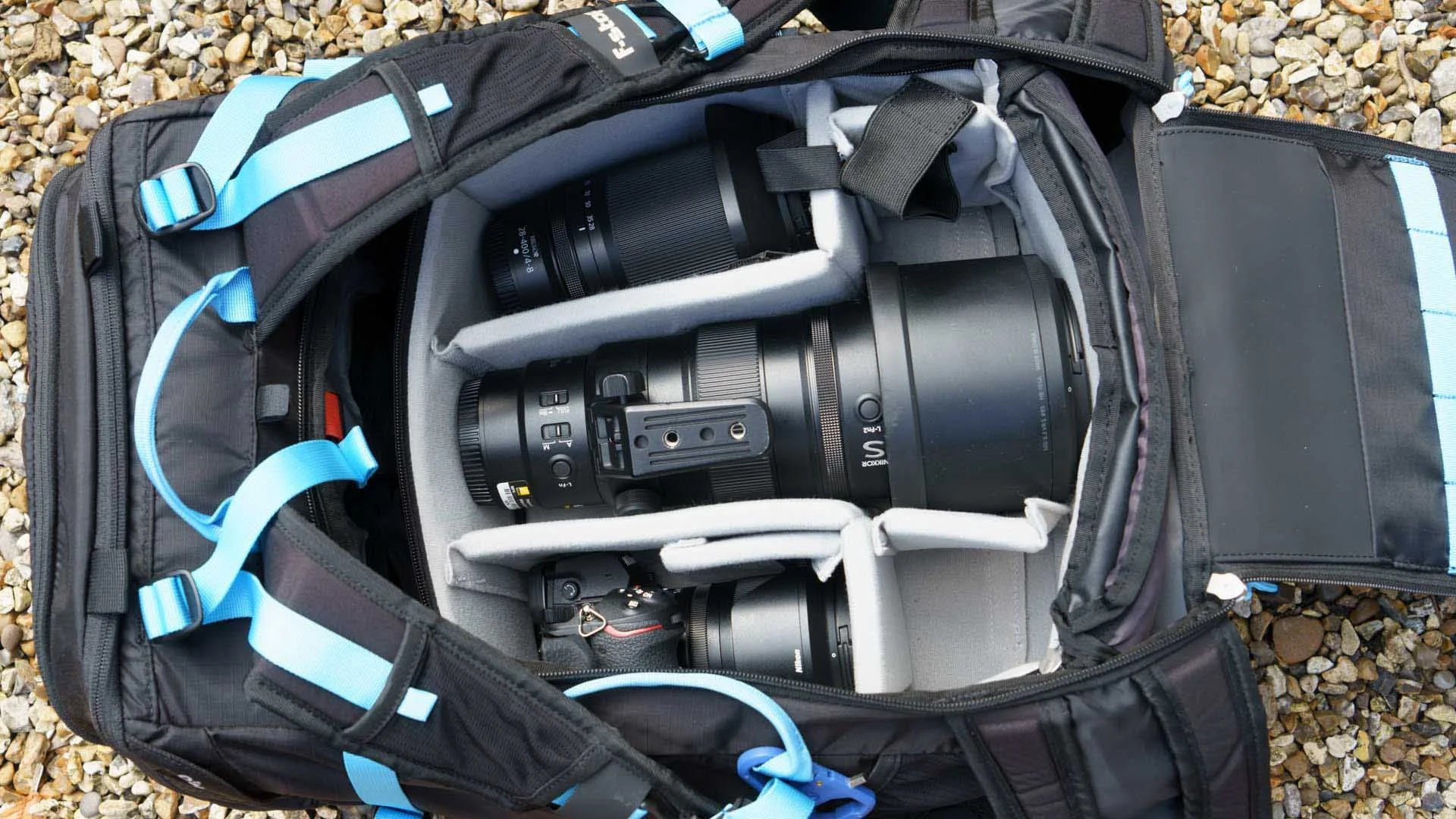  You can expect to fit a camera body and two to four lenses inside the Medium Camera Insert. 