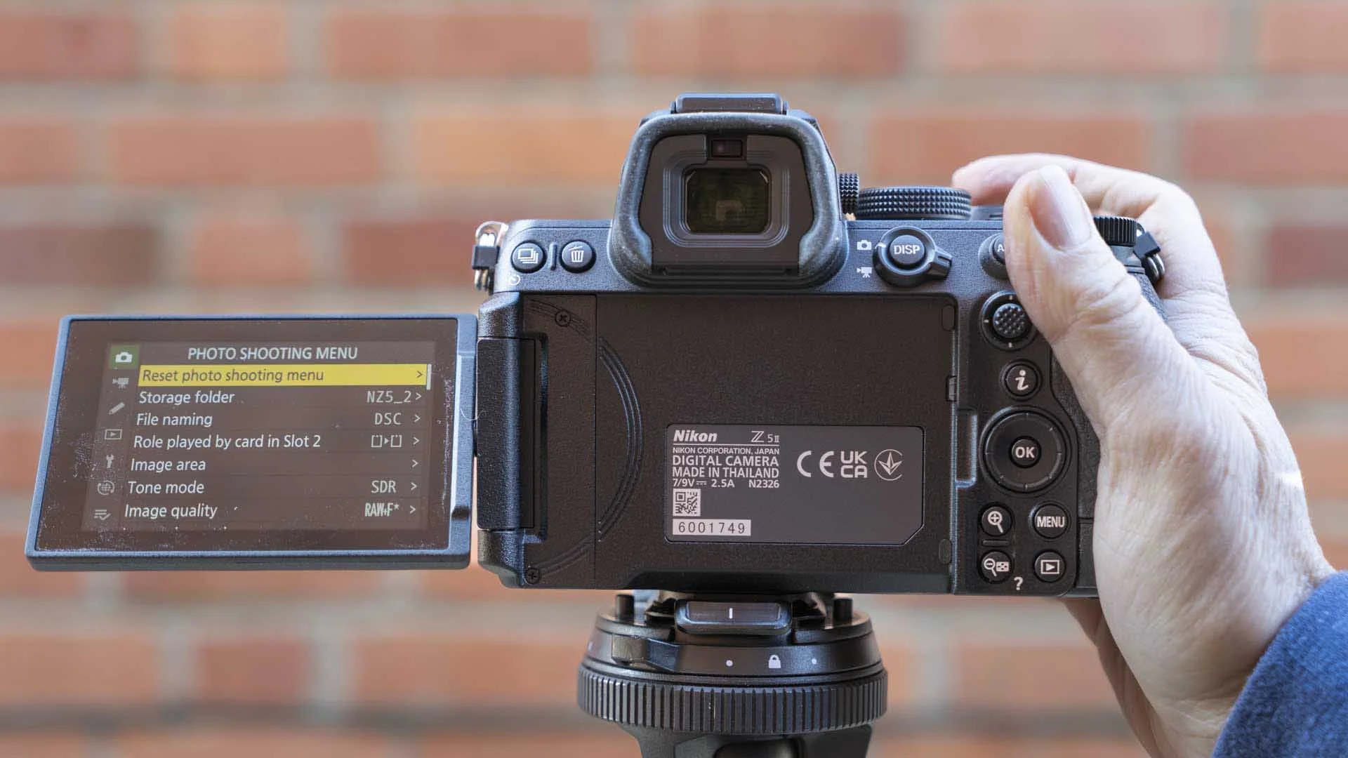 While the Z5 had a flip screen, the Nikon Z5II has a vari-angle screen that is more versatile.