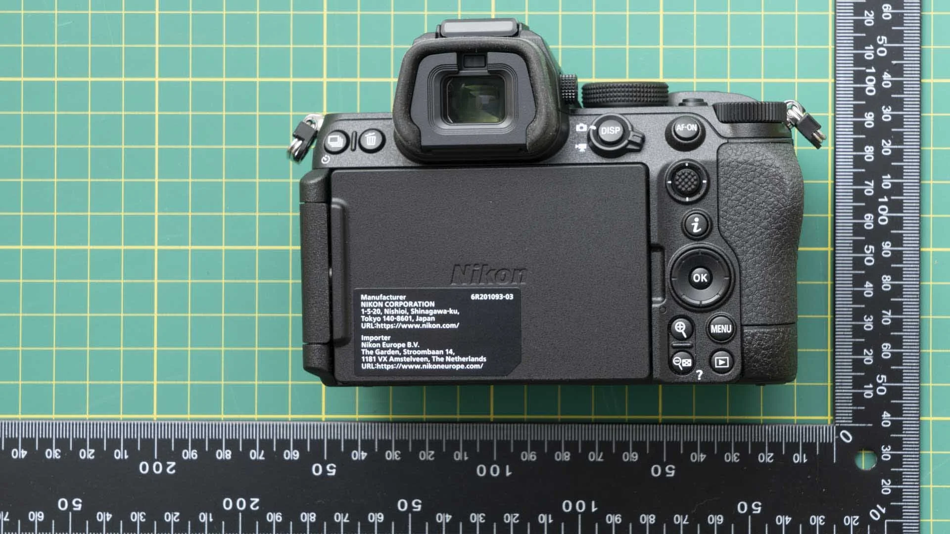 Apart from the switch around with the locations of the drive mode and playback buttons, the control arrangement on the back of the Nikon Z5 II is the same as that of the original Z5.