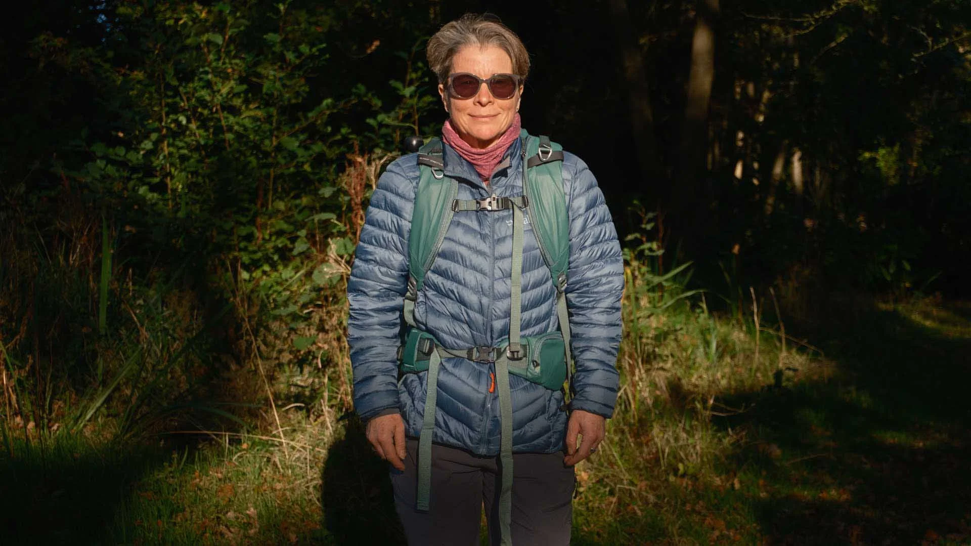  I like to have the sternum strap quite high on the shoulder straps, it helps keep the backpack in place. The only issue here is that it’s fairly easy to pull the sternum strap off the top of its attachment point when you adjust it.  Each of the straps has a useful zip-close pocket. Image credit: Carmen Drake. 