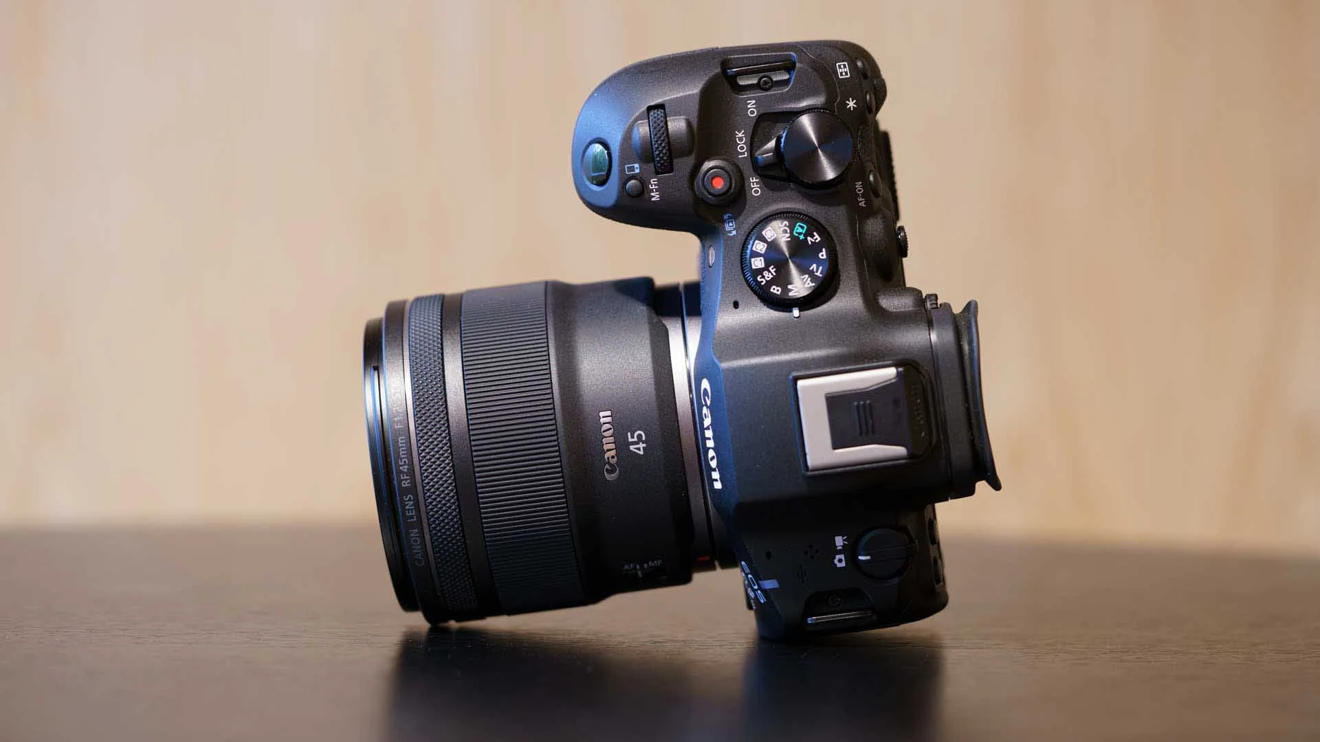  The Canon RF 45mm F/1.2 STM on the new R6 Mark III. 