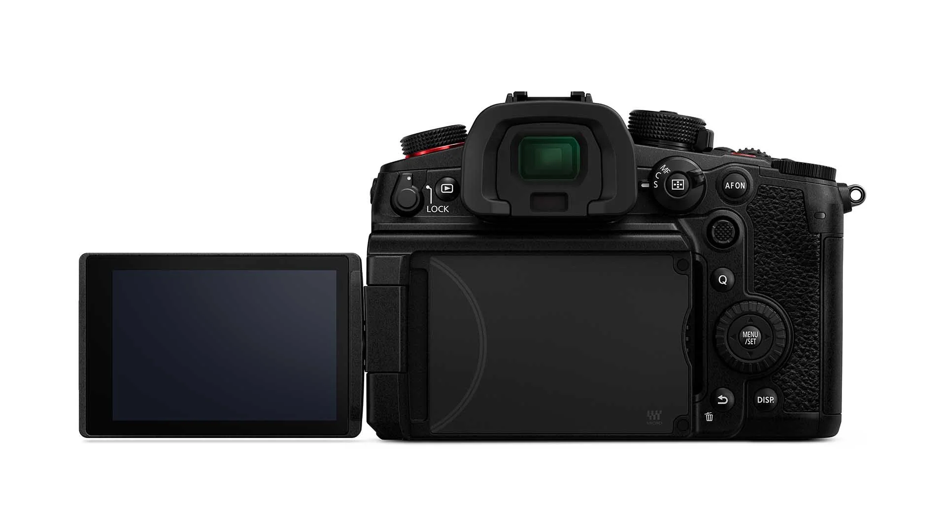  The Panasonic Lumix GH7 has a vari-angle touchscreen. 