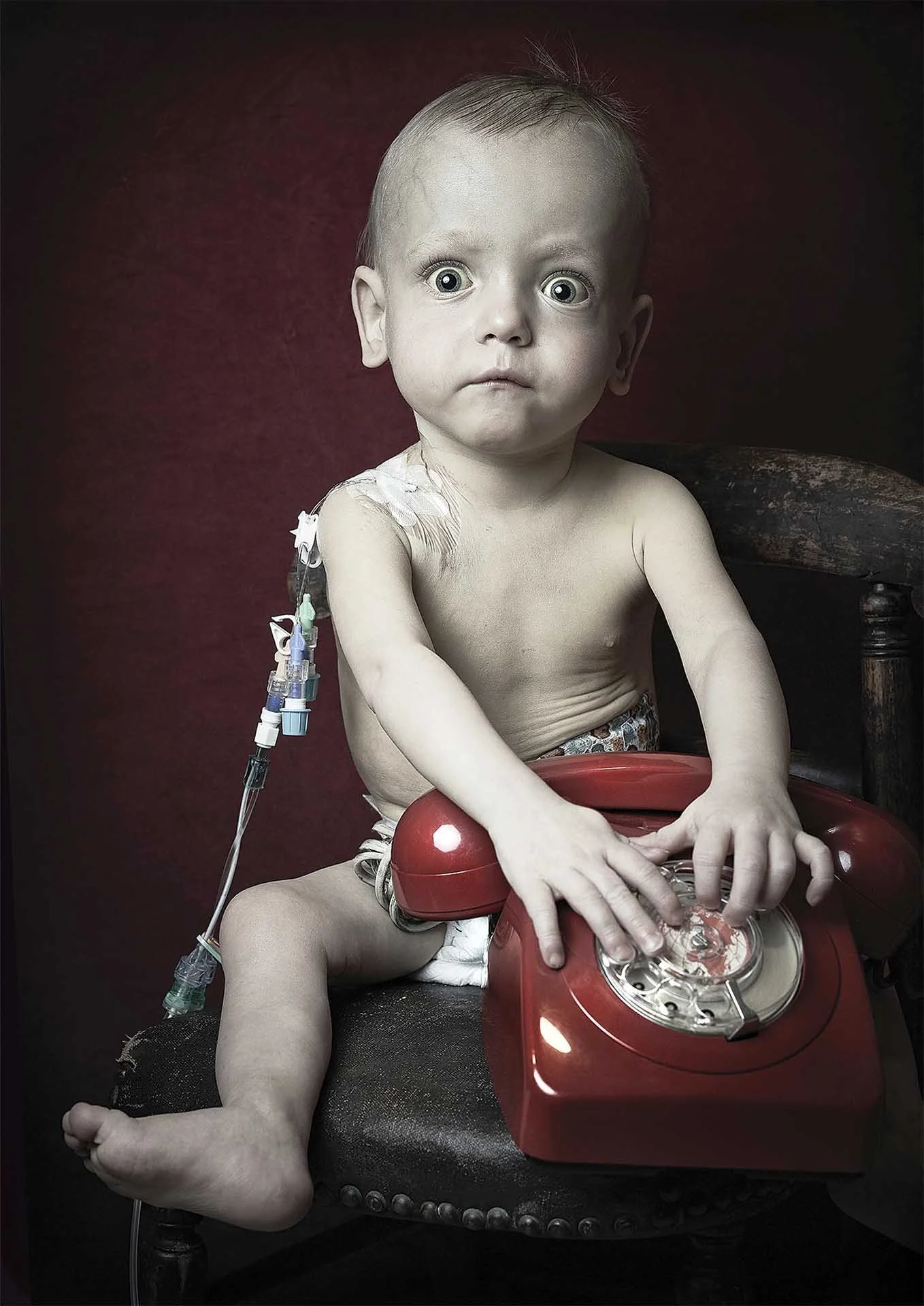  Zachary Aged Three by Debbie Todd 