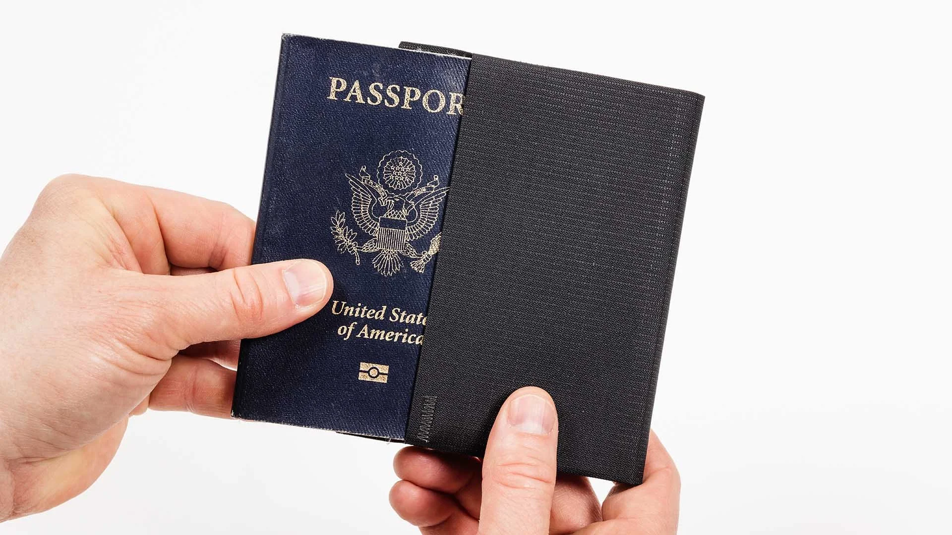  The Peak Design Passport Wallet has two pockets suitable for holding a passport. 