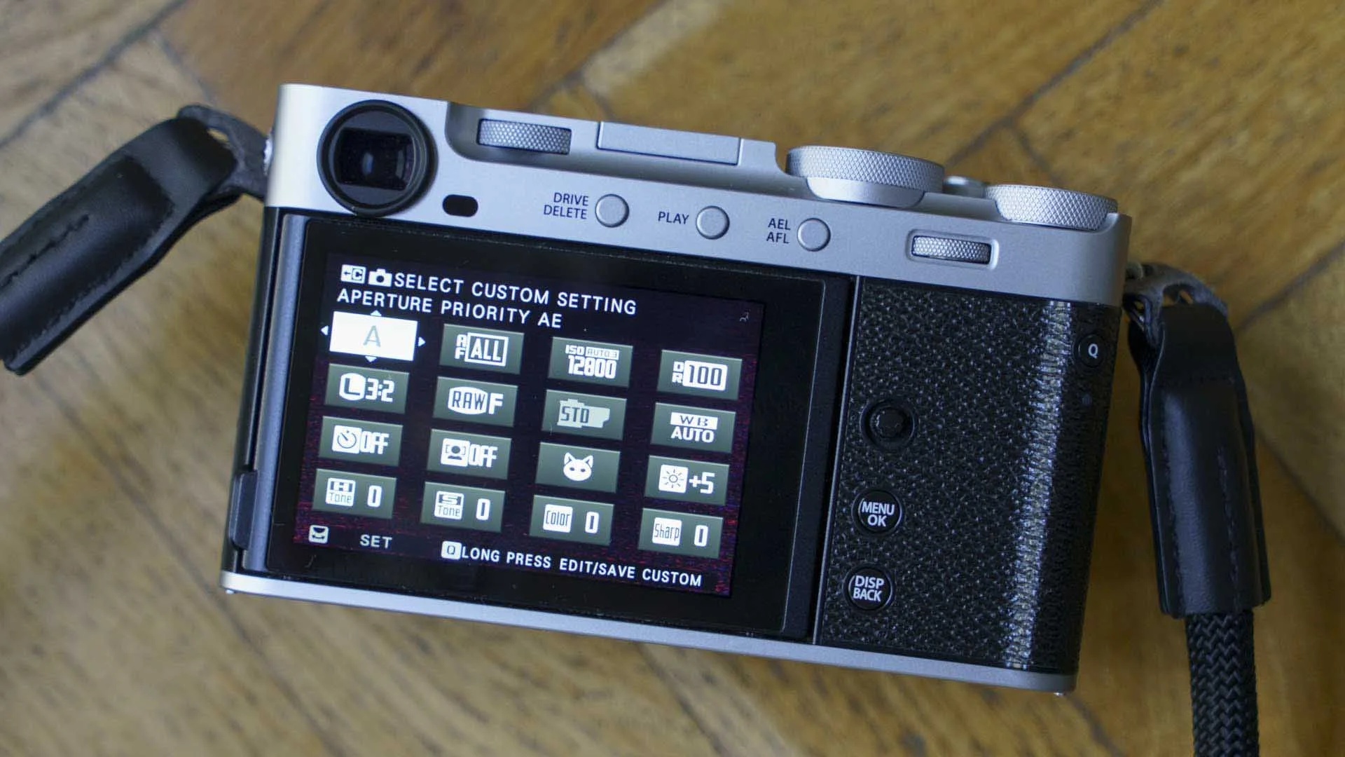  The Fujifilm X-E5’s Quick menu can be customised to access you rmost commonly-used features without going into the main menu. 