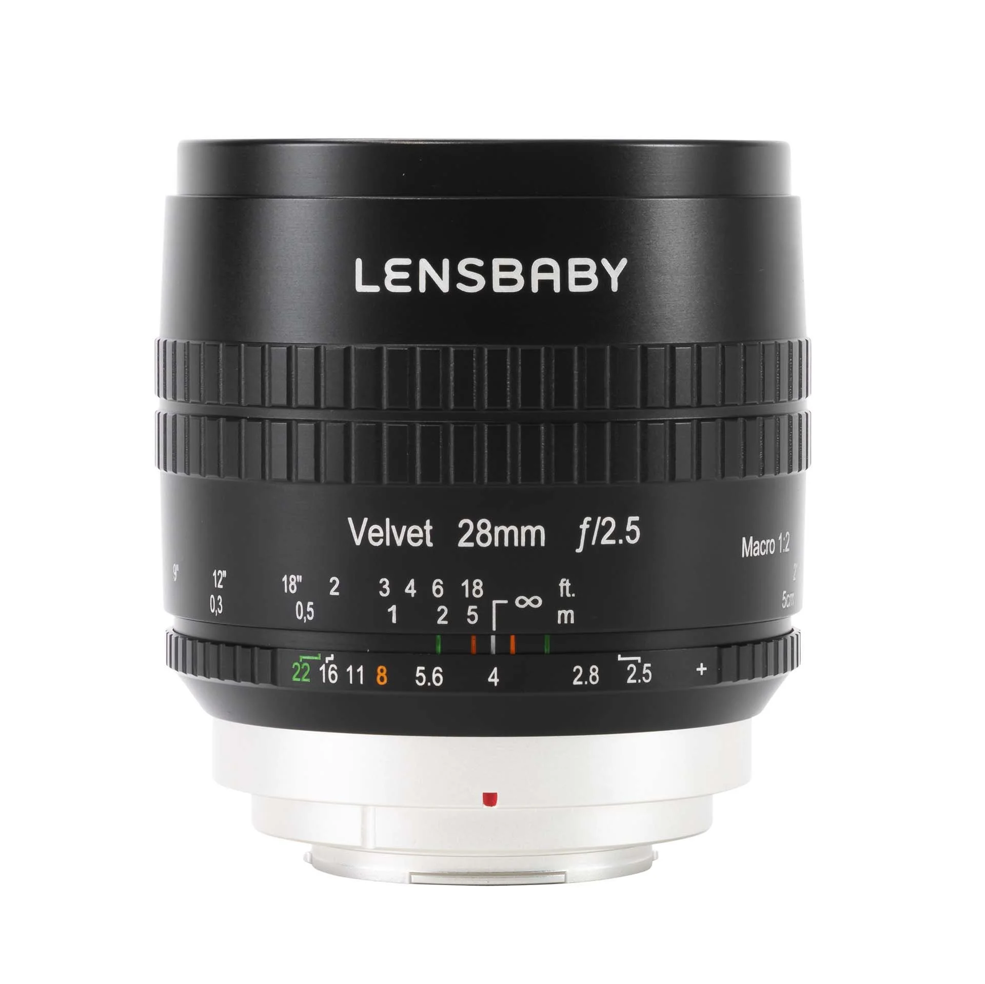  The Lensbaby Velvet 28 is available in many mounts and can be used on DSLRs and mirrorless cameras, including full-frame, APS-C and Micro Four Thirds formats. 