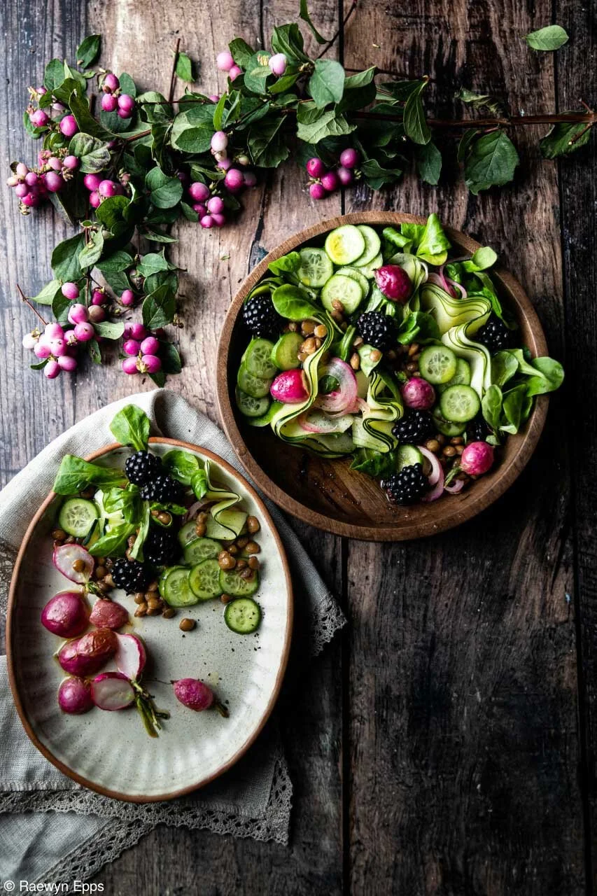  Image credit: Raewyn  Epps	Radish Salad	Playing with shapes, colours and texture. 