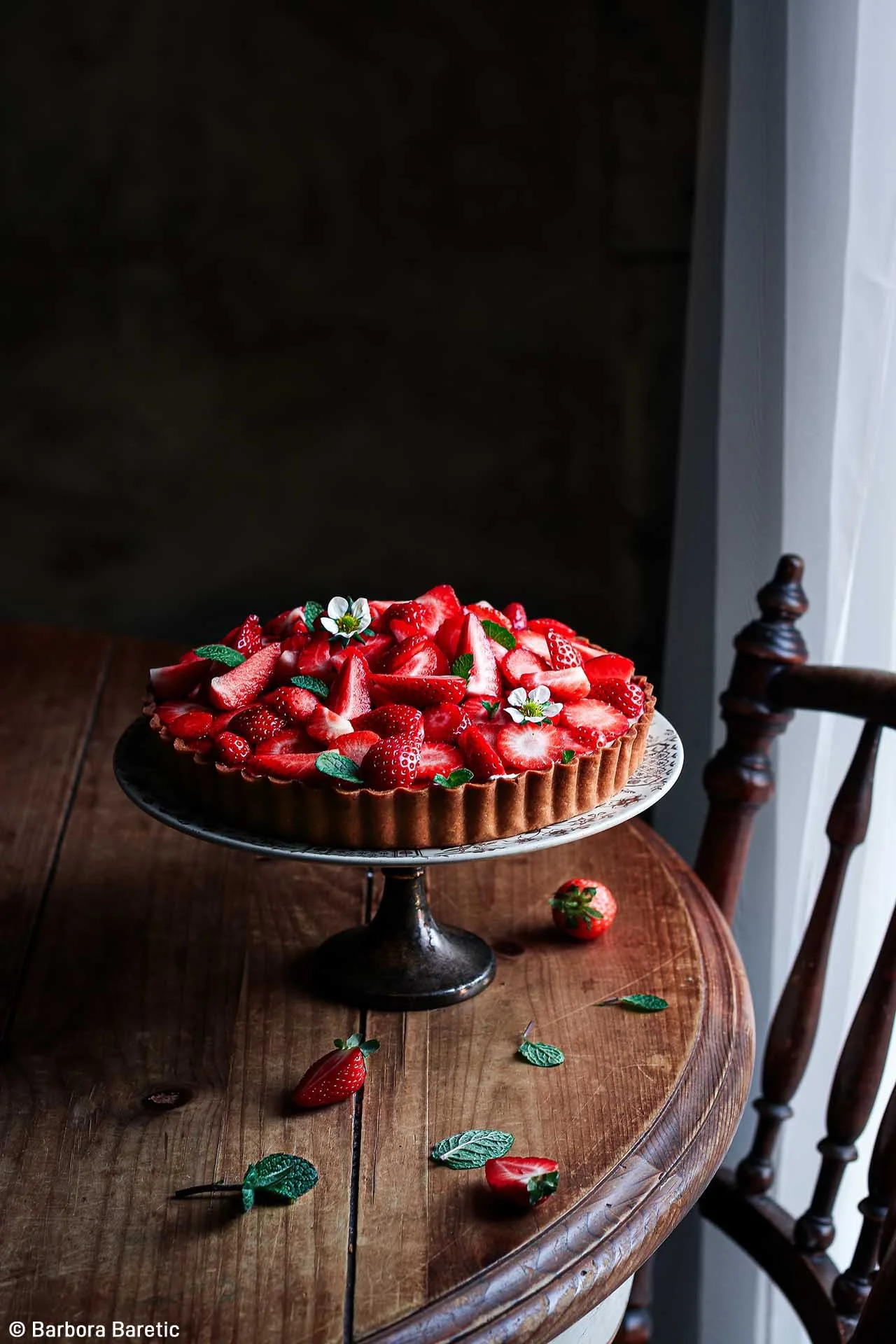  Image credit: Barbora Baretic	Summer Tart	Nothing but a gorgeous strawberry tart highlighted by a beautiful summer side light. It's crisp, fresh and I can almost smell the strawberries and mint. 