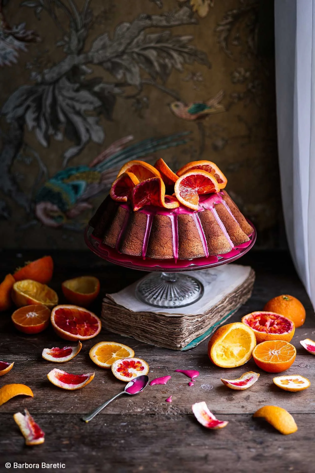 Image credit: Barbora Baretic	Blood Orange Cardamom Cake	Creating this image as a symbol of long-awaited spring was pure joy. Blood oranges are incredible by their texture, colour and shine and that's what I wanted to capture. 